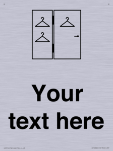 Custom information:  Large Changing room